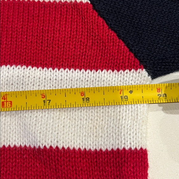 Vintage American flag sweater cotton blend size M - Picture 11 of 12